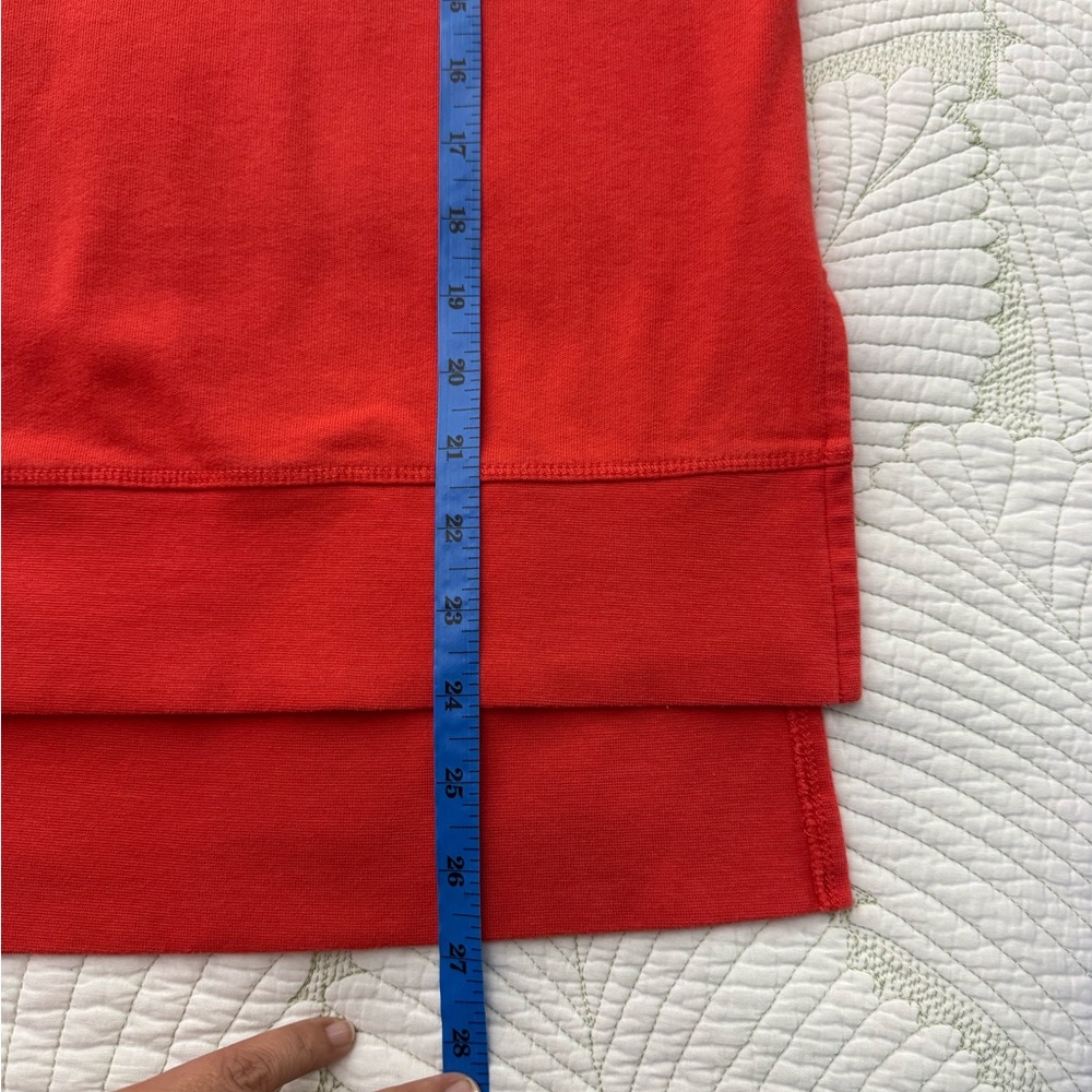Sweaty Betty After Class Tulip Red Sweatshirt- Size XS - Picture 8 of 12